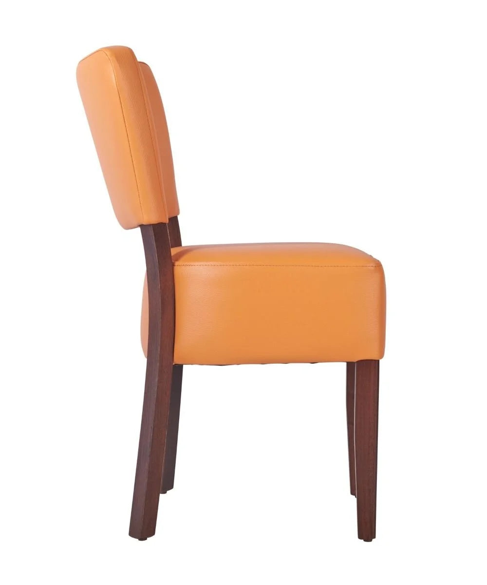 Trent Side Chair - Trent Side Chair UPH - Ochre - view 3