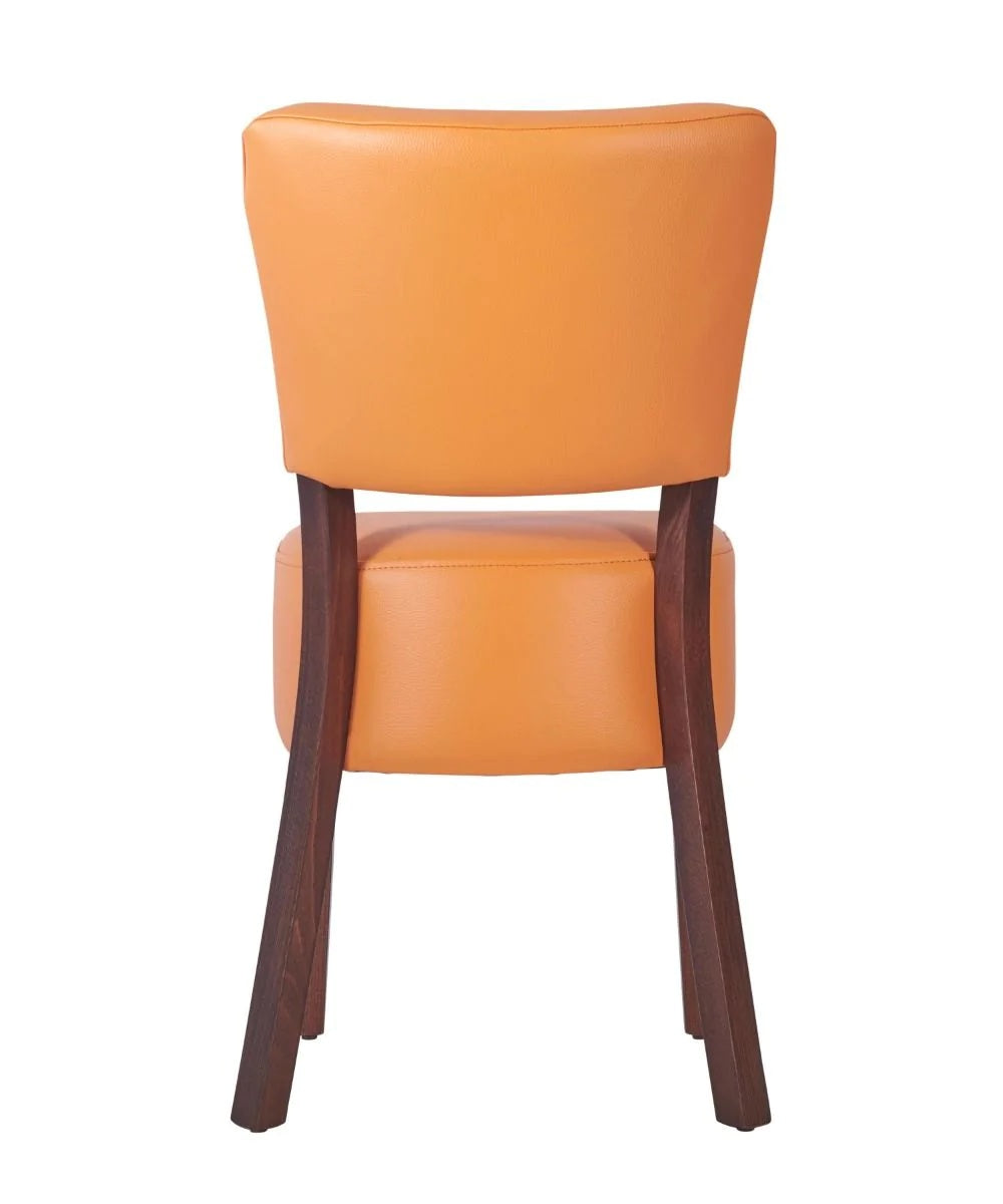 Trent Side Chair - Trent Side Chair UPH - Ochre - view 4