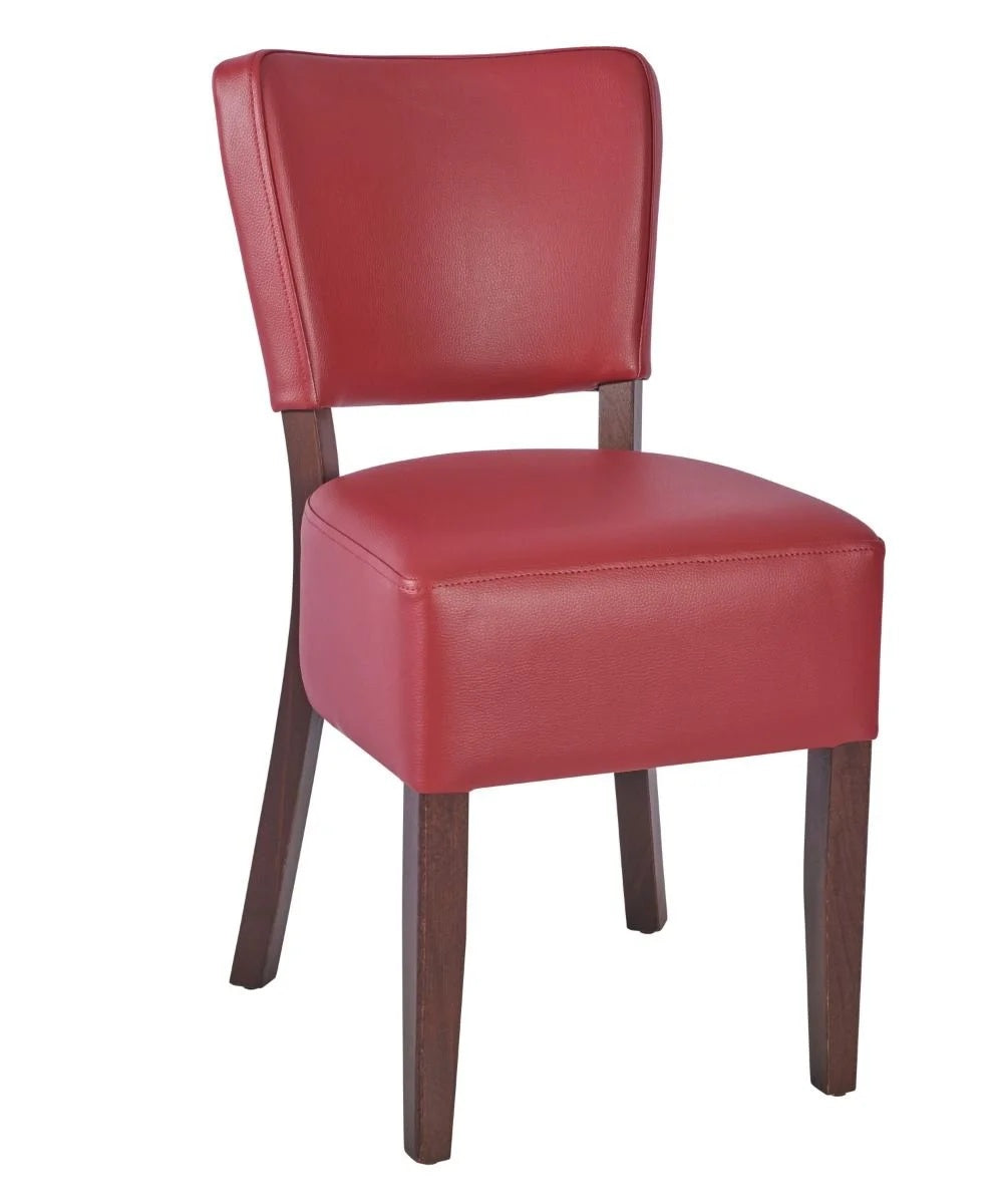 Trent Side Chair - Trent Side Chair UPH - Wine - view 1
