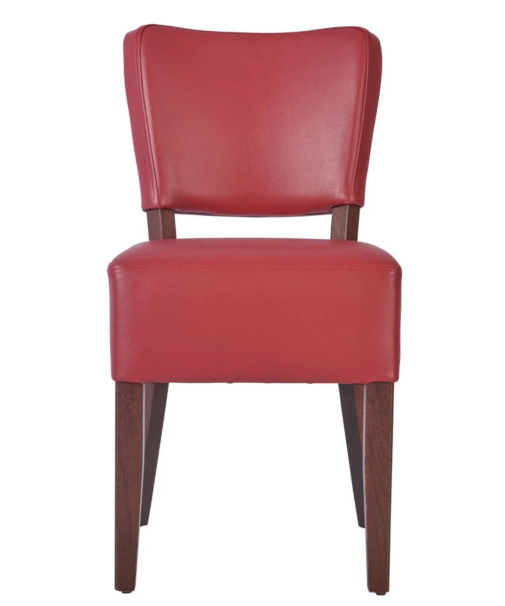 Trent Side Chair - Trent Side Chair UPH - Wine - view 2