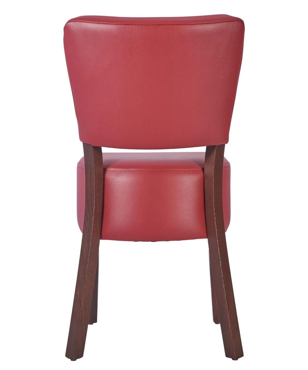 Trent Side Chair - Trent Side Chair UPH - Wine - view 4