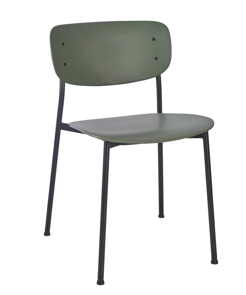 Greenwich Side Chair - Greenwich Side Chair - Dark Green - view 2