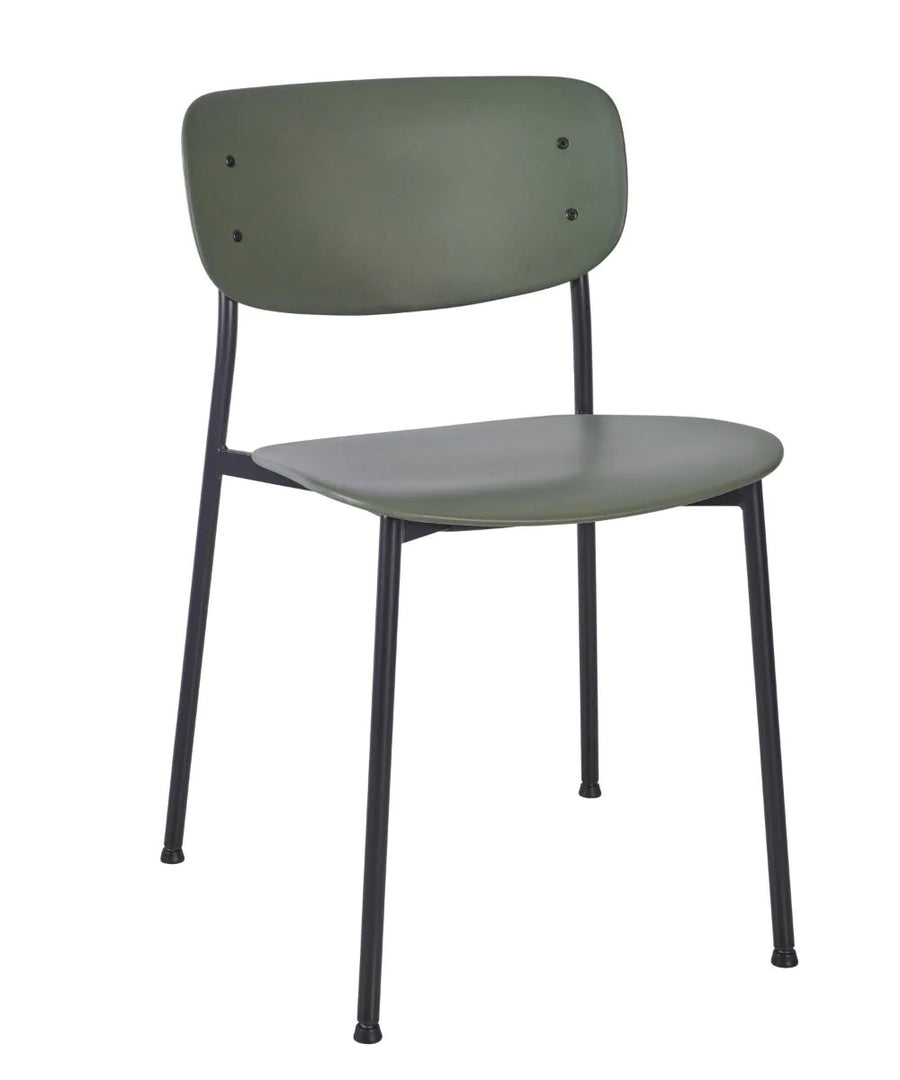 Greenwich Side Chair - Greenwich Side Chair - Dark Green - view 2