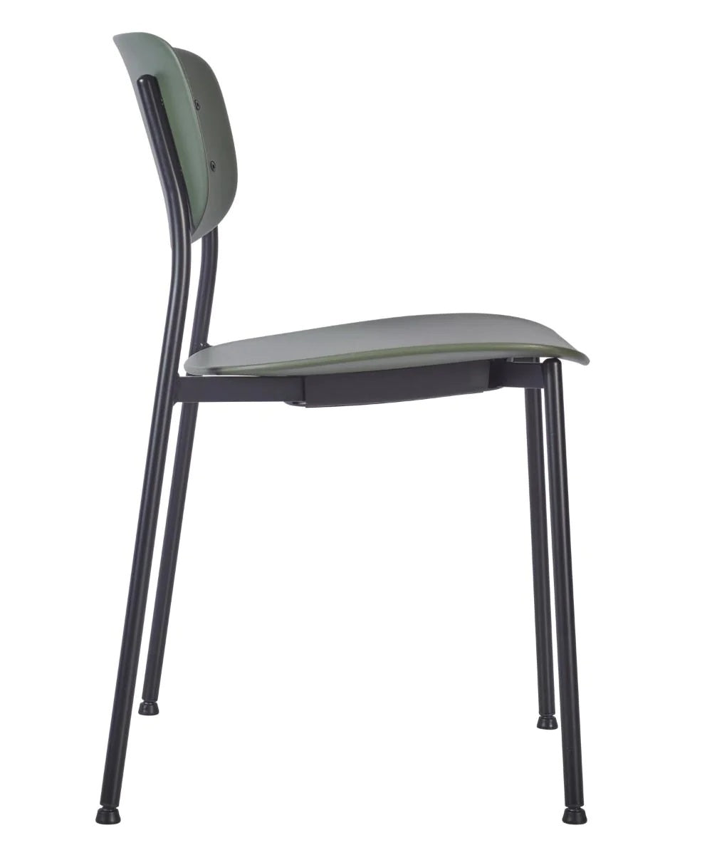 Greenwich Side Chair - Greenwich Side Chair - Dark Green - view 4