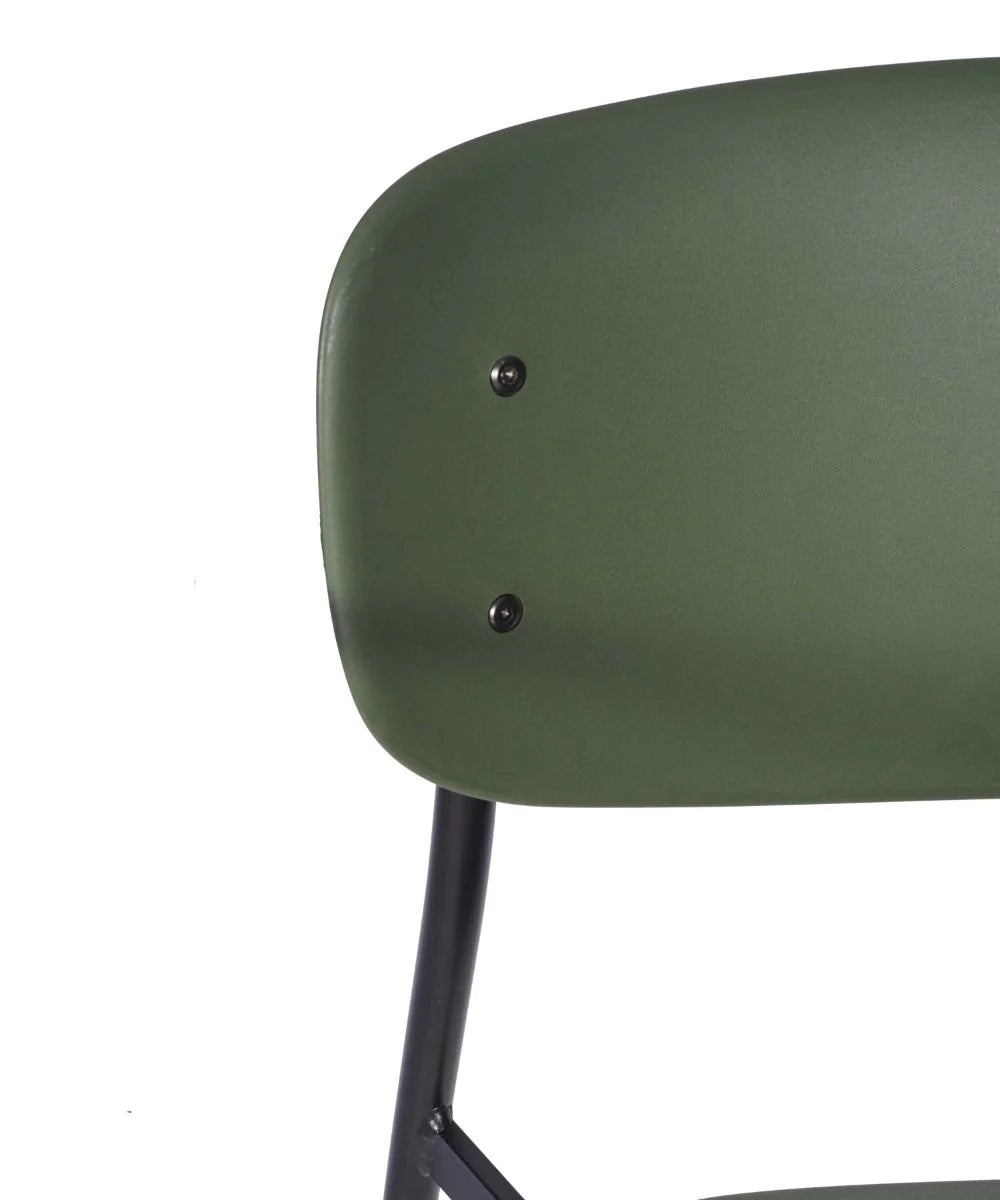 Greenwich Mid-Height Stool - Greenwich Mid Height Stool - Dark Green - view 1