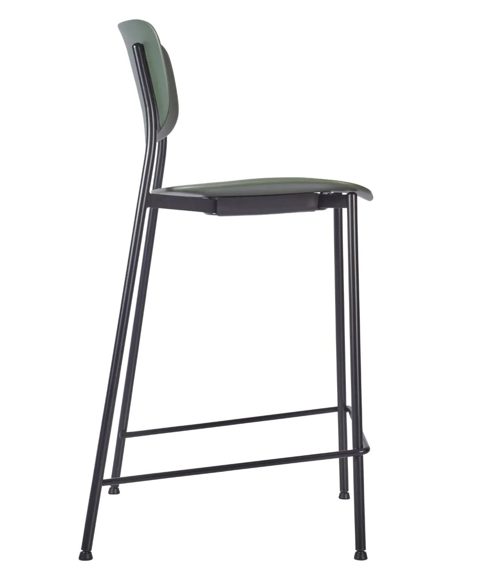 Greenwich Mid-Height Stool - Greenwich Mid Height Stool - Dark Green - view 3