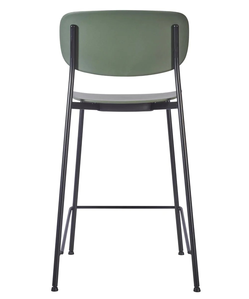 Greenwich Mid-Height Stool - Greenwich Mid Height Stool - Dark Green - view 4