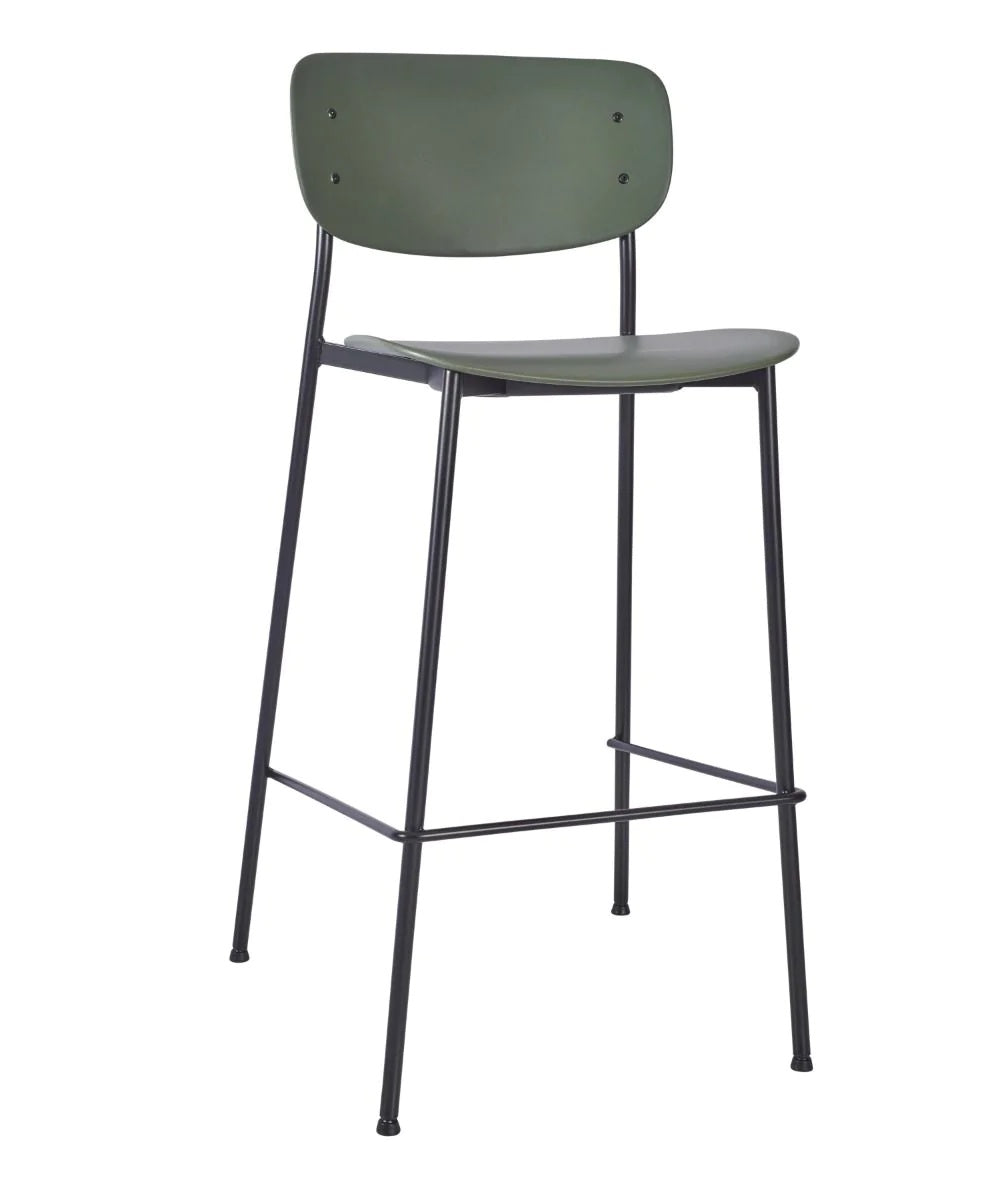 Greenwich High Stool - Greenwich High Stool - Dark Green - view 2