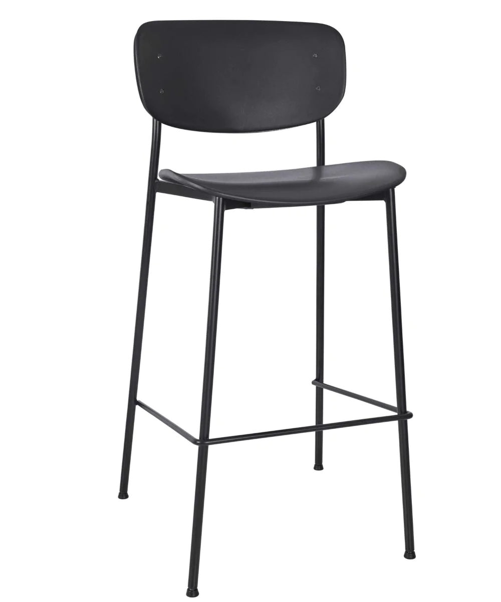 Greenwich High Stool - Greenwich High Stool - Black - view 1
