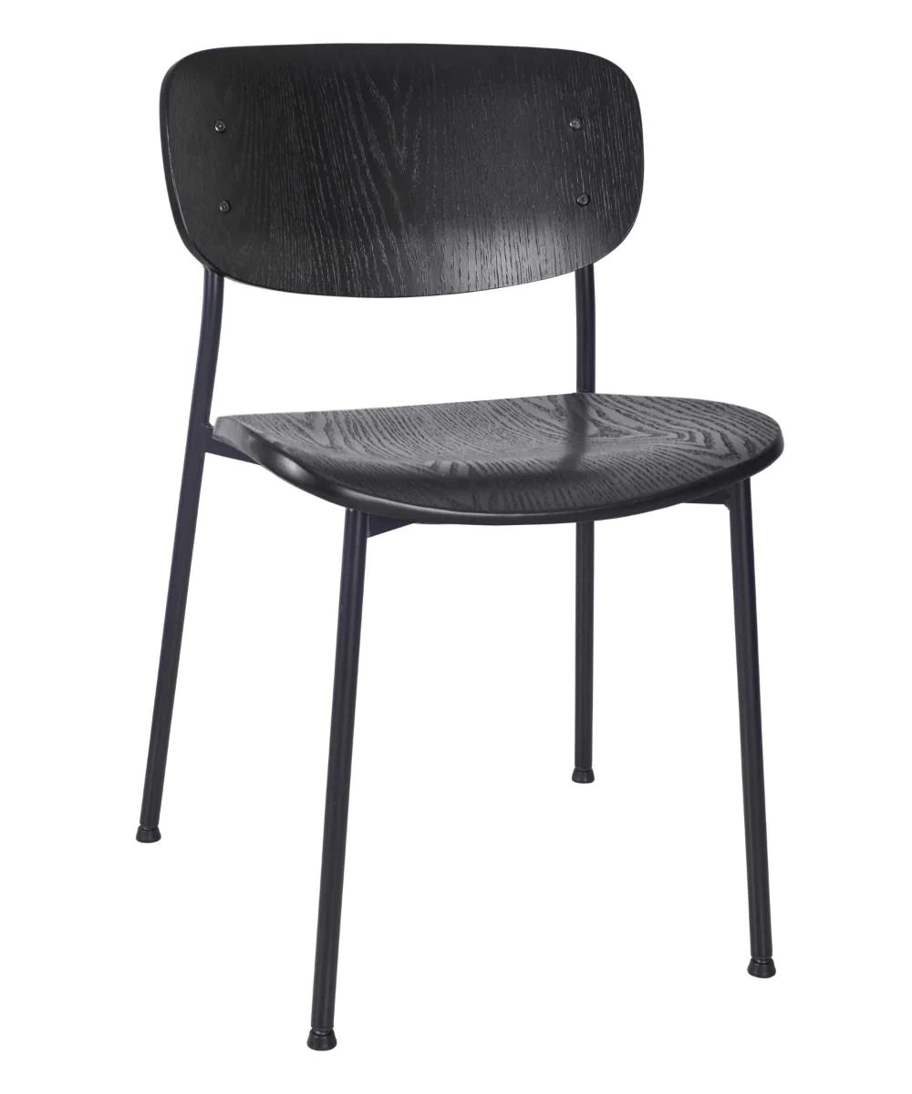 Greenwich Side Chair - Greenwich Side Chair - Black Plywood - view 1