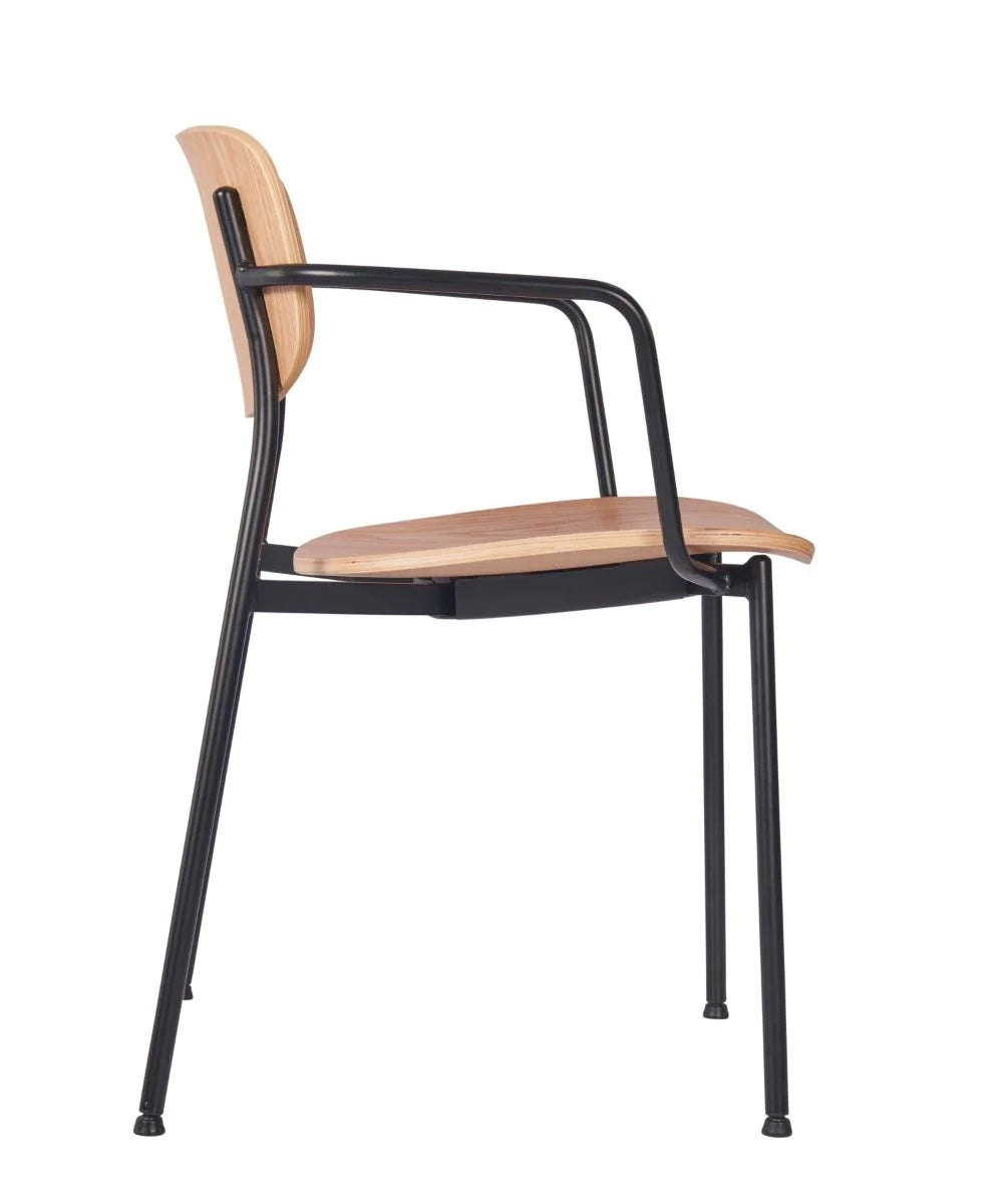 Greenwich Armchair - Greenwich Armchair - Oak Plywood - view 3