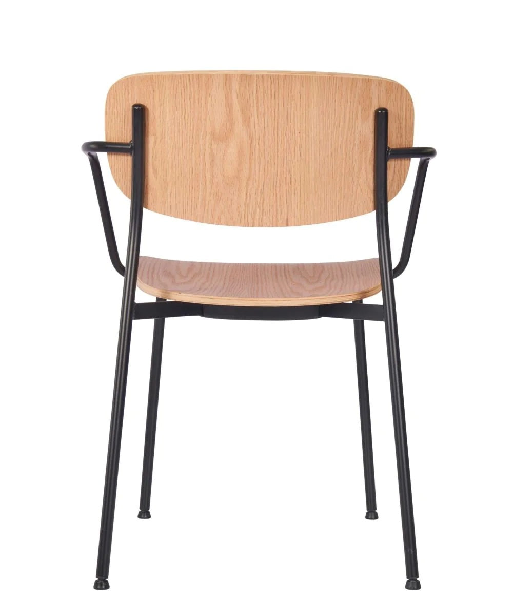 Greenwich Armchair - Greenwich Armchair - Oak Plywood - view 4