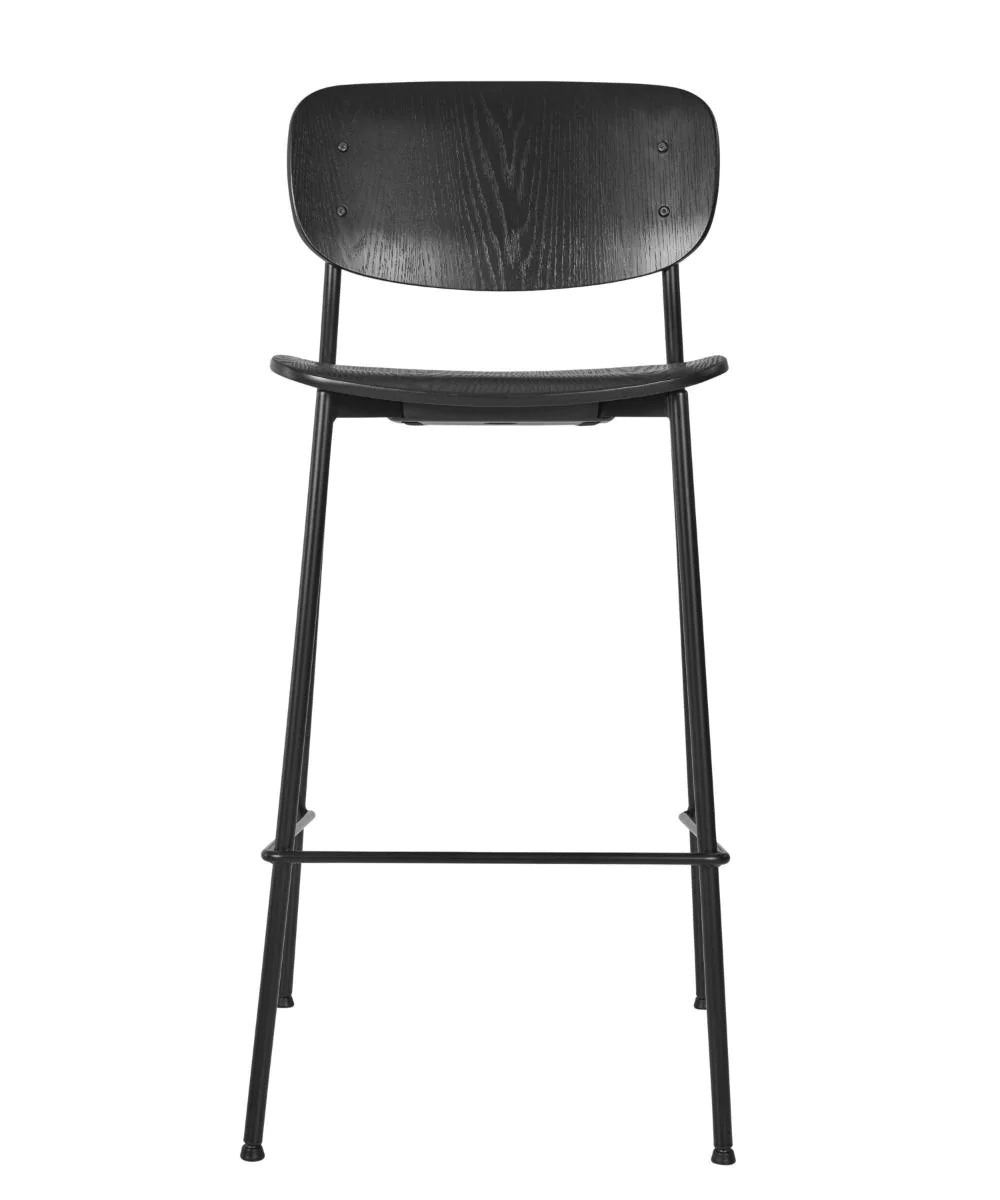 Greenwich High Stool - Greenwich High Stool - Black Plywood - view 2