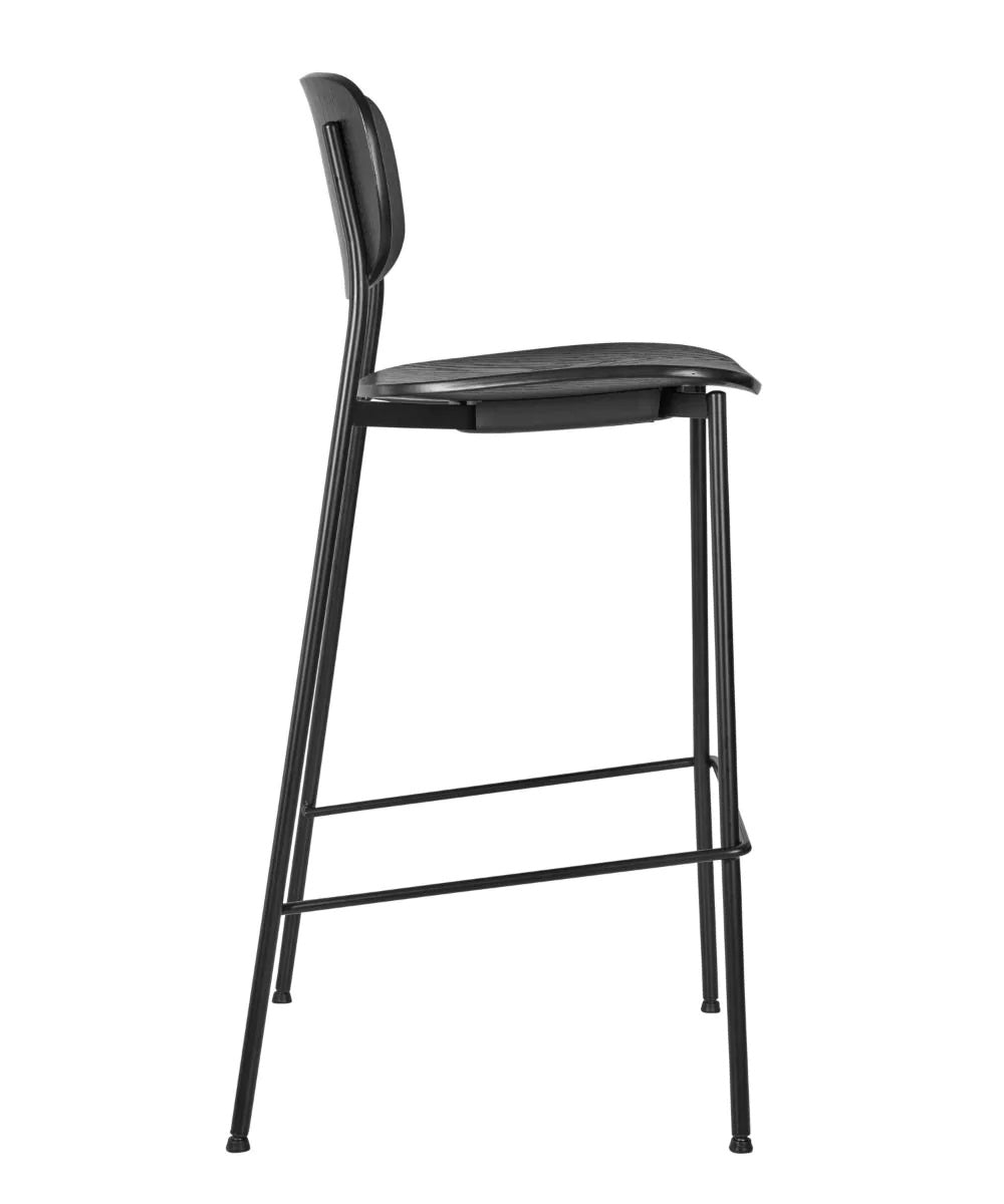 Greenwich High Stool - Greenwich High Stool - Black Plywood - view 3