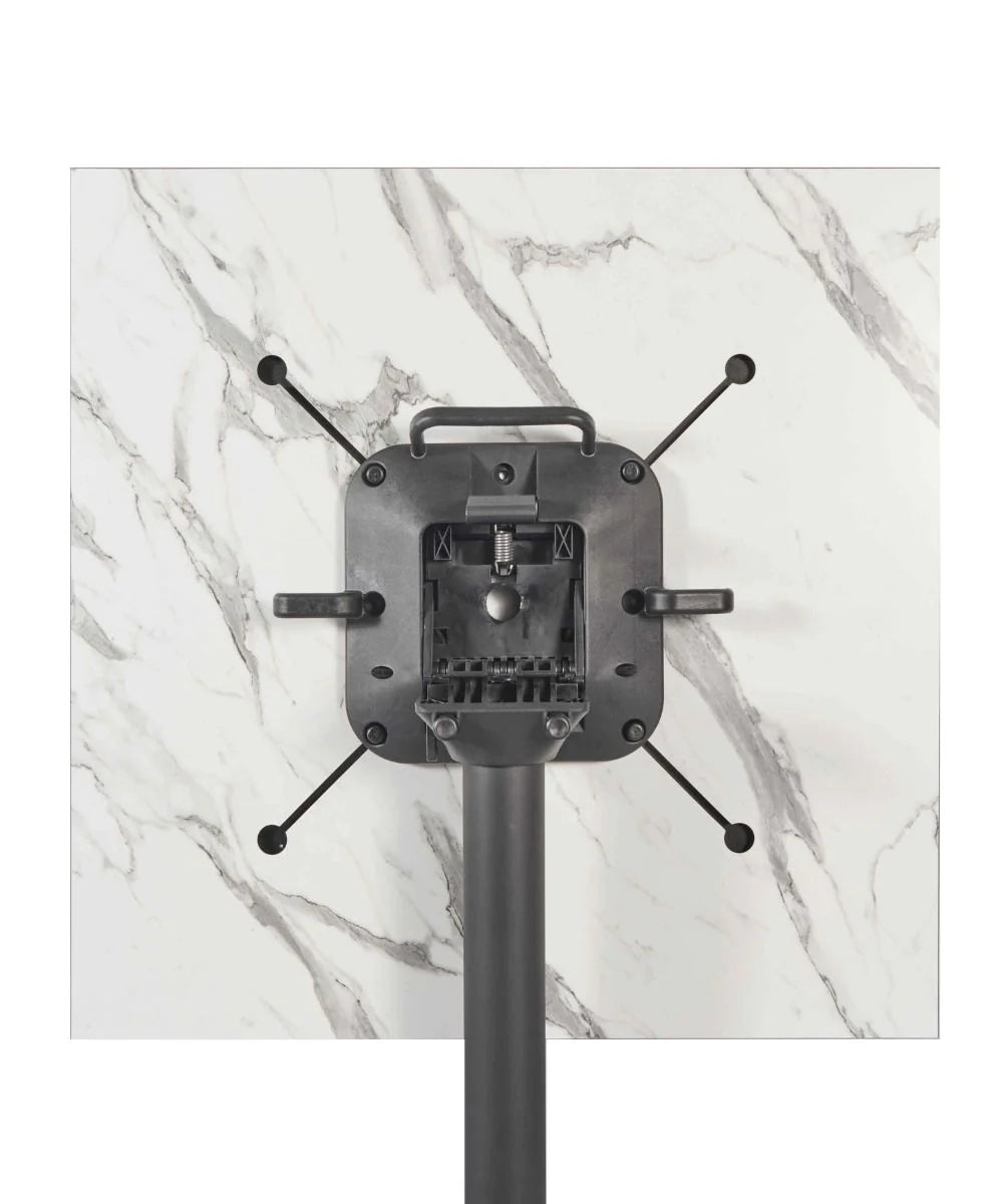 Compact Top With Groove Fixing – Sq60 - Compact Top with Groove Fixing SQ60 -White Marble - view 5