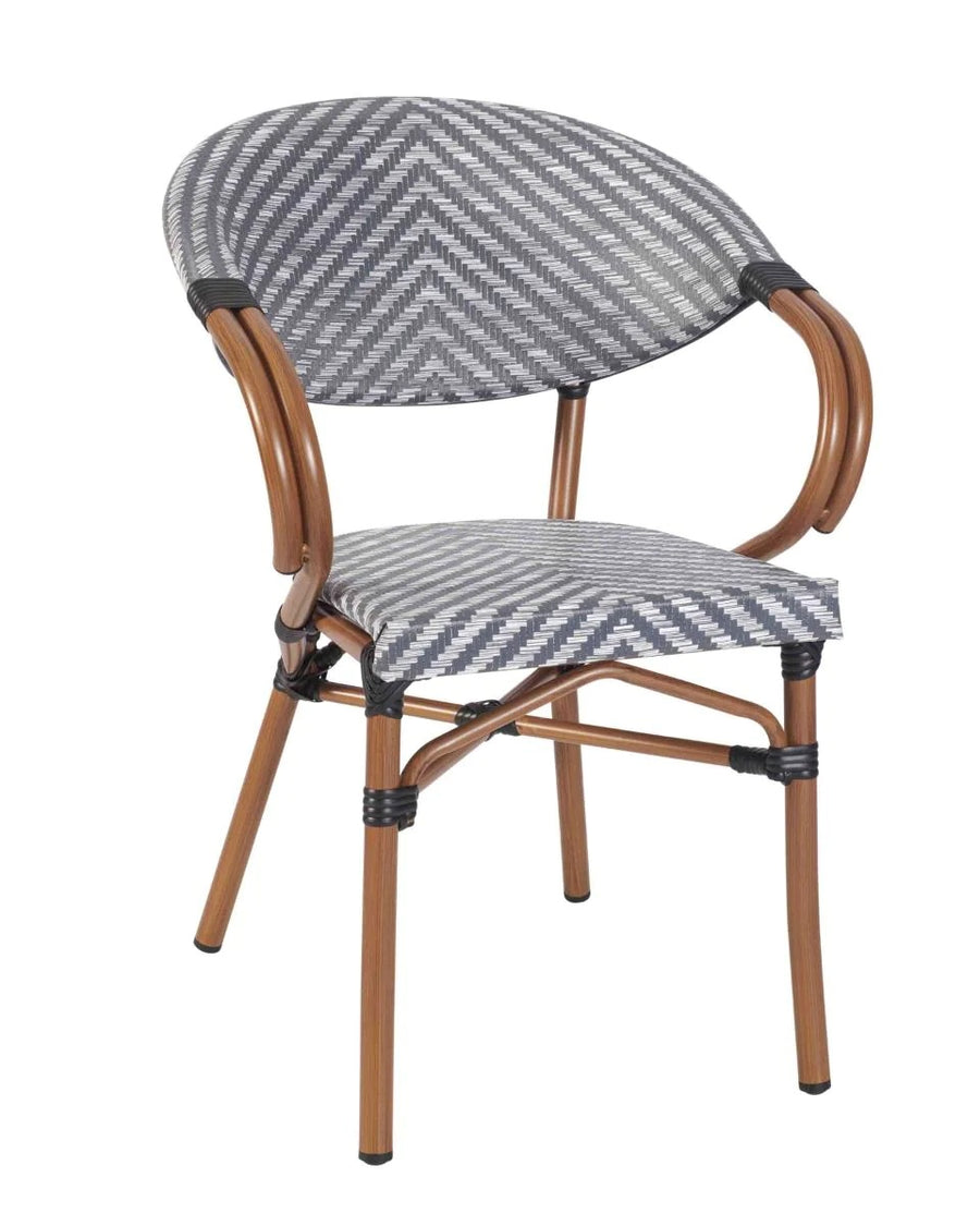 Montpellier Armchair Dark Grey - Montpellier Armchair (Dark Grey) - view 1