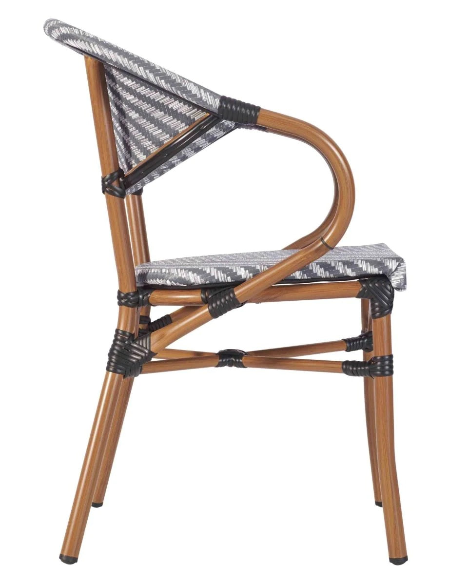 Montpellier Armchair Dark Grey - Montpellier Armchair (Dark Grey) - view 3