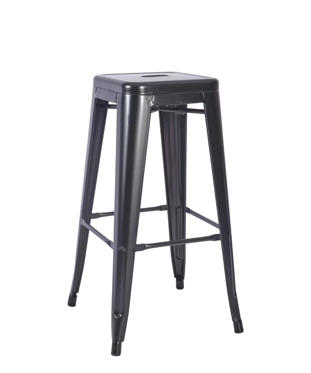 Paris Mid Height Stool - Black - Paris Mid Height Stool (Black) - view 1
