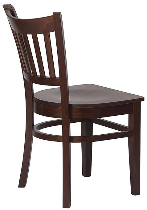 Rita Solid Seat - Walnut