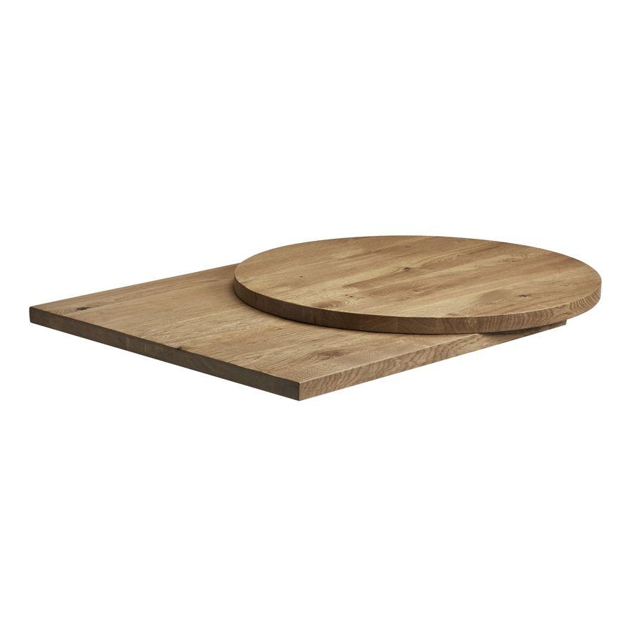 Rustic Solid Oak Table Top