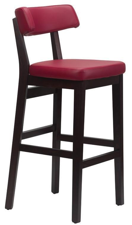 Sara Highchair - Faux Leather With Wenge Frame