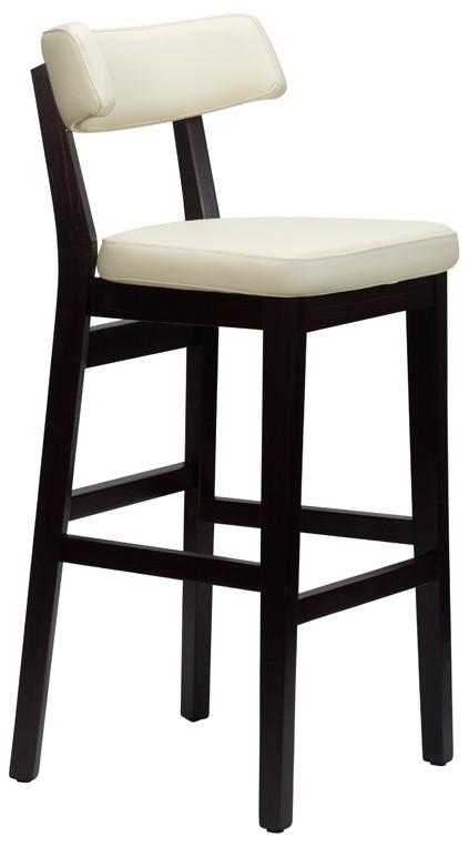 Sara Highchair - Faux Leather With Wenge Frame
