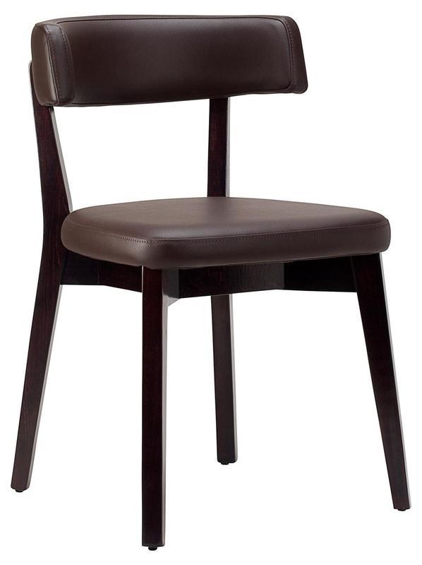 Sara Side Chair - Dark Brown / Wenge