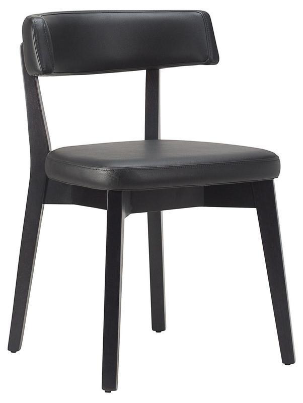 Sara Side Chair - Black / Black