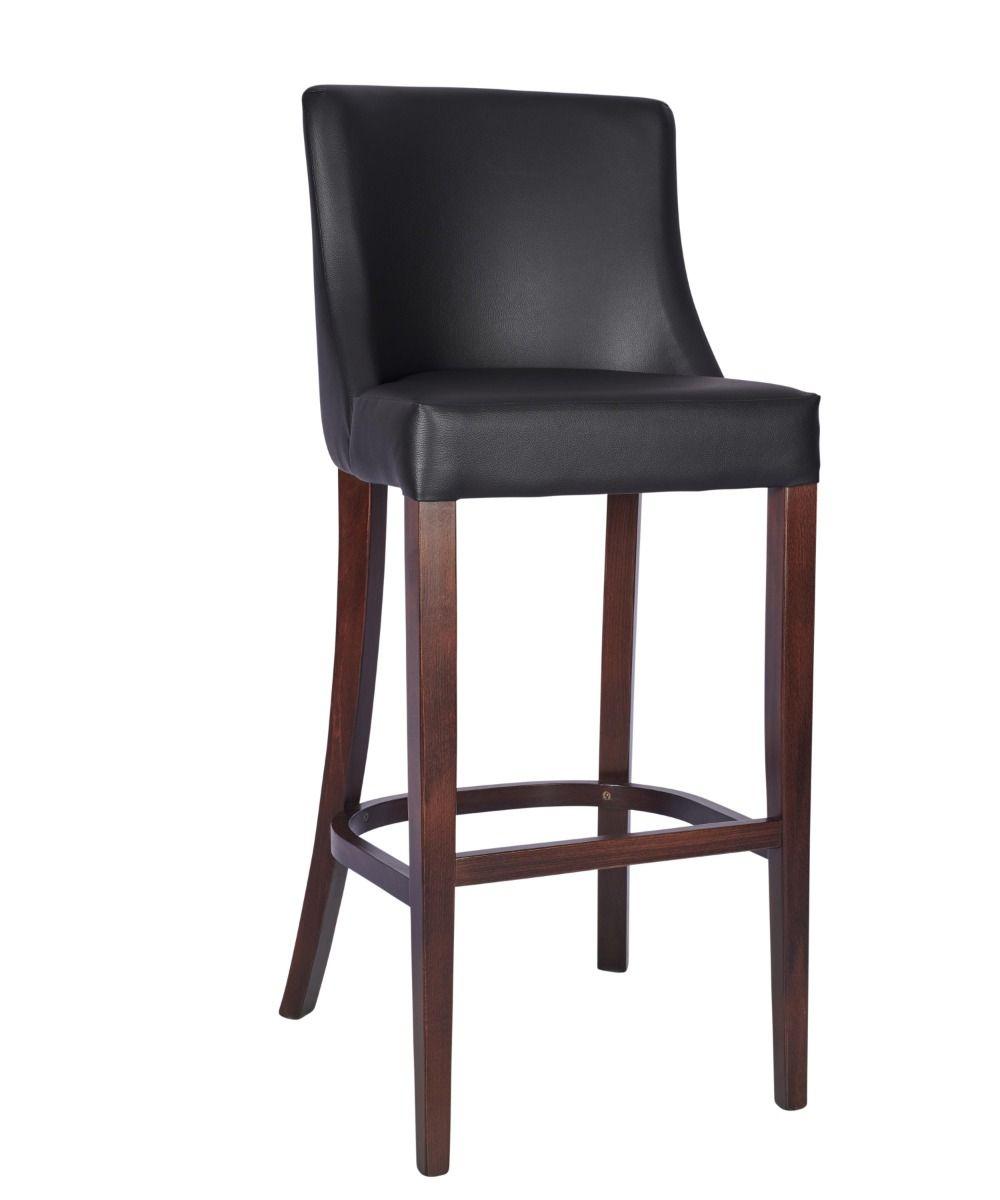 Sienna High Stool - Black