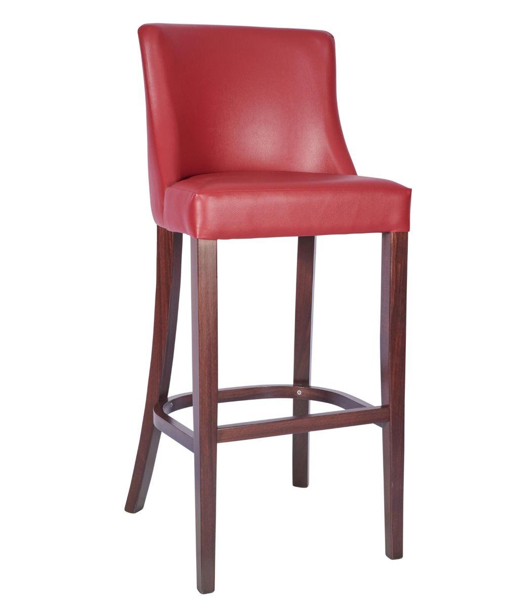 Sienna High Stool - Wine