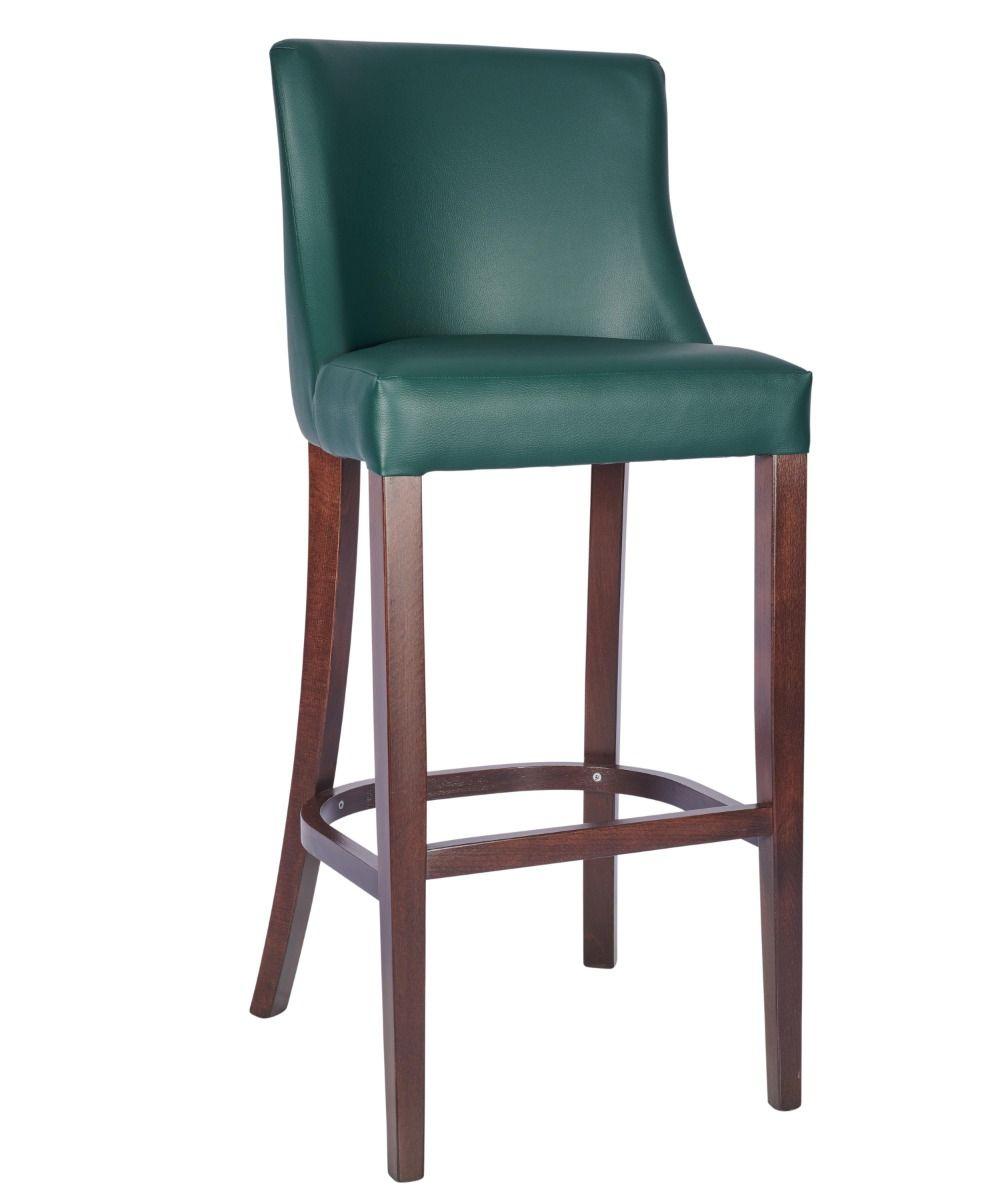 Sienna High Stool - Moss Green