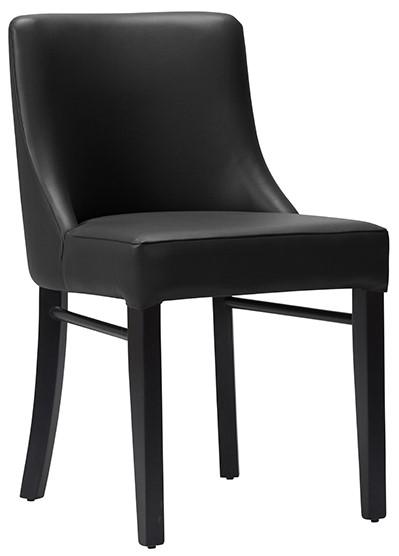 Sienna Side Chair - Black / Black