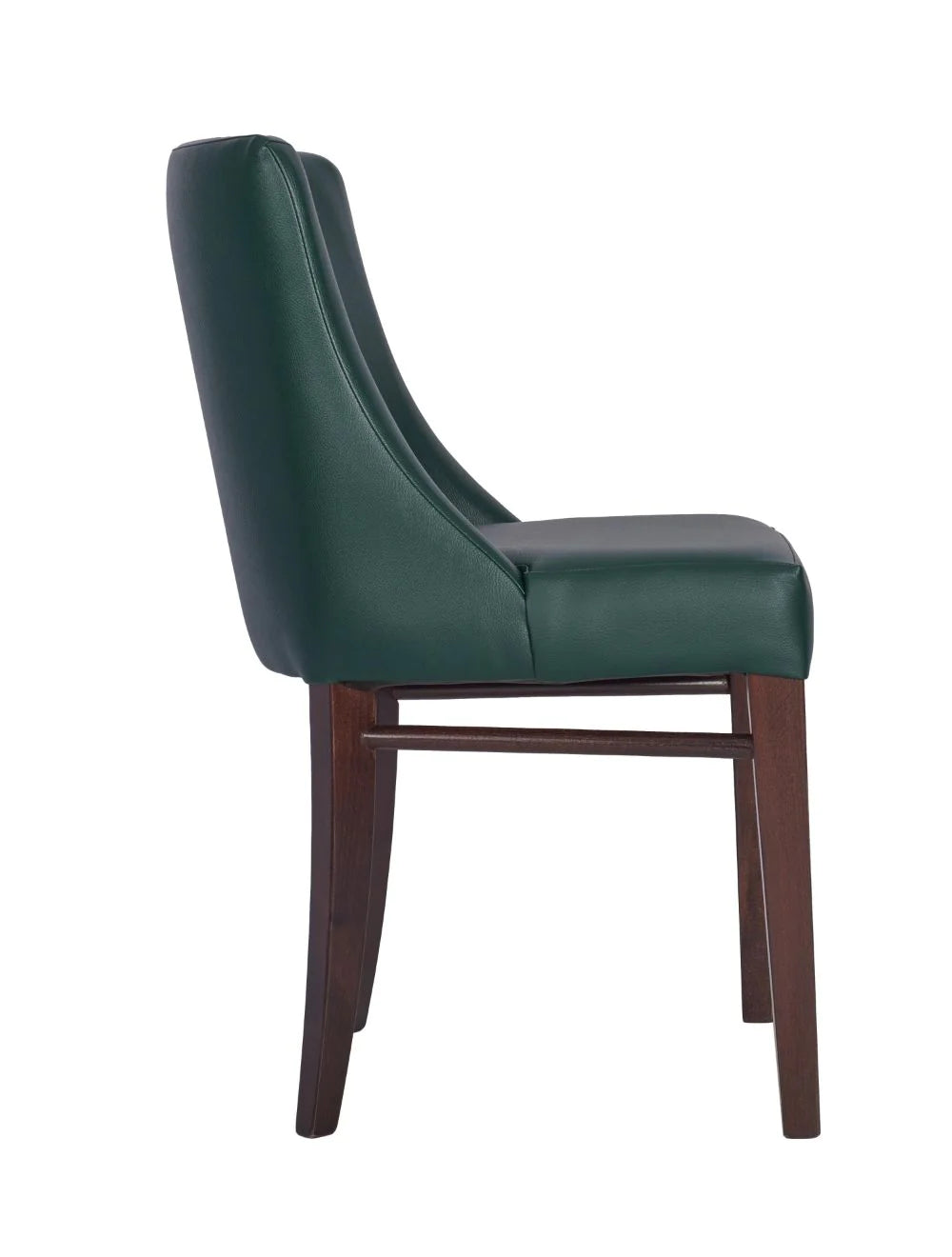 Sienna Side Chair - Moss Green / Walnut - additional view 4