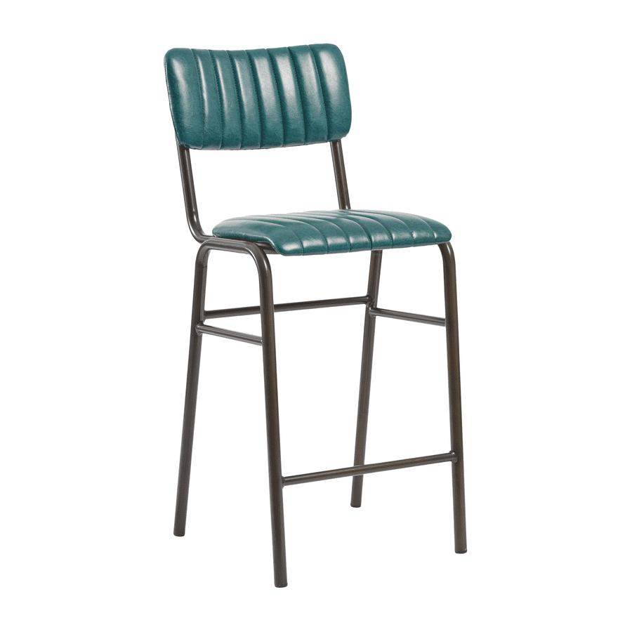 Stacey Stacking Mid Height Stool - Teal