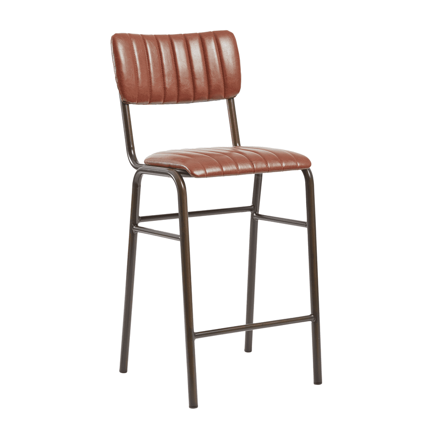 Stacey Stacking Mid Height Stool - Tan