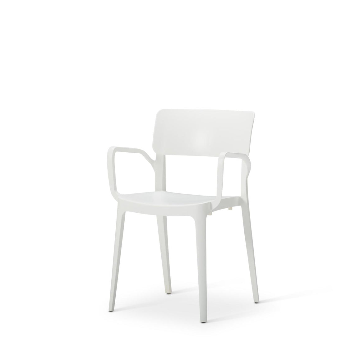 Viv Polypropylene Armchair - White