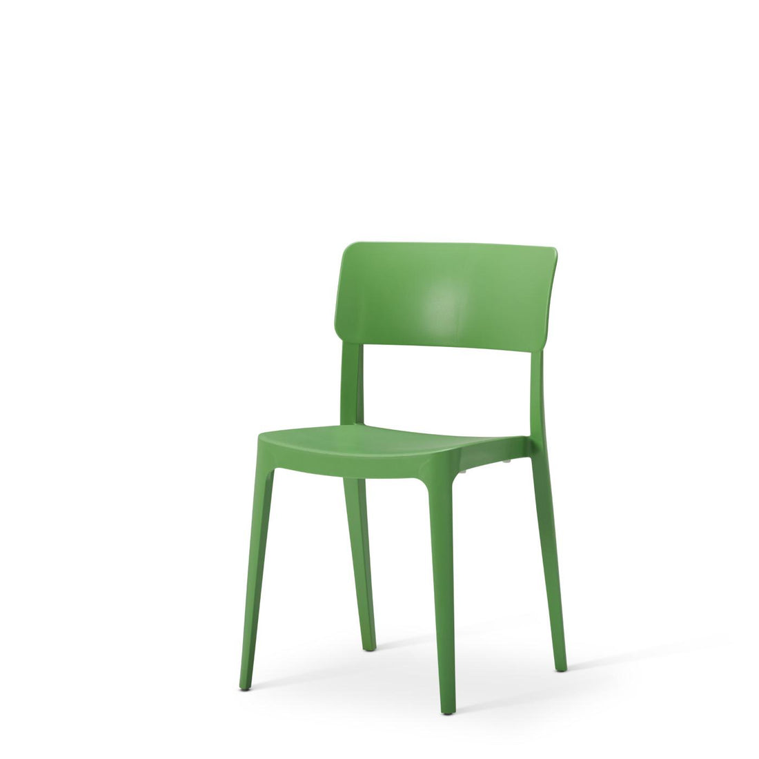 Viv Polypropylene Side Chair - Avocado