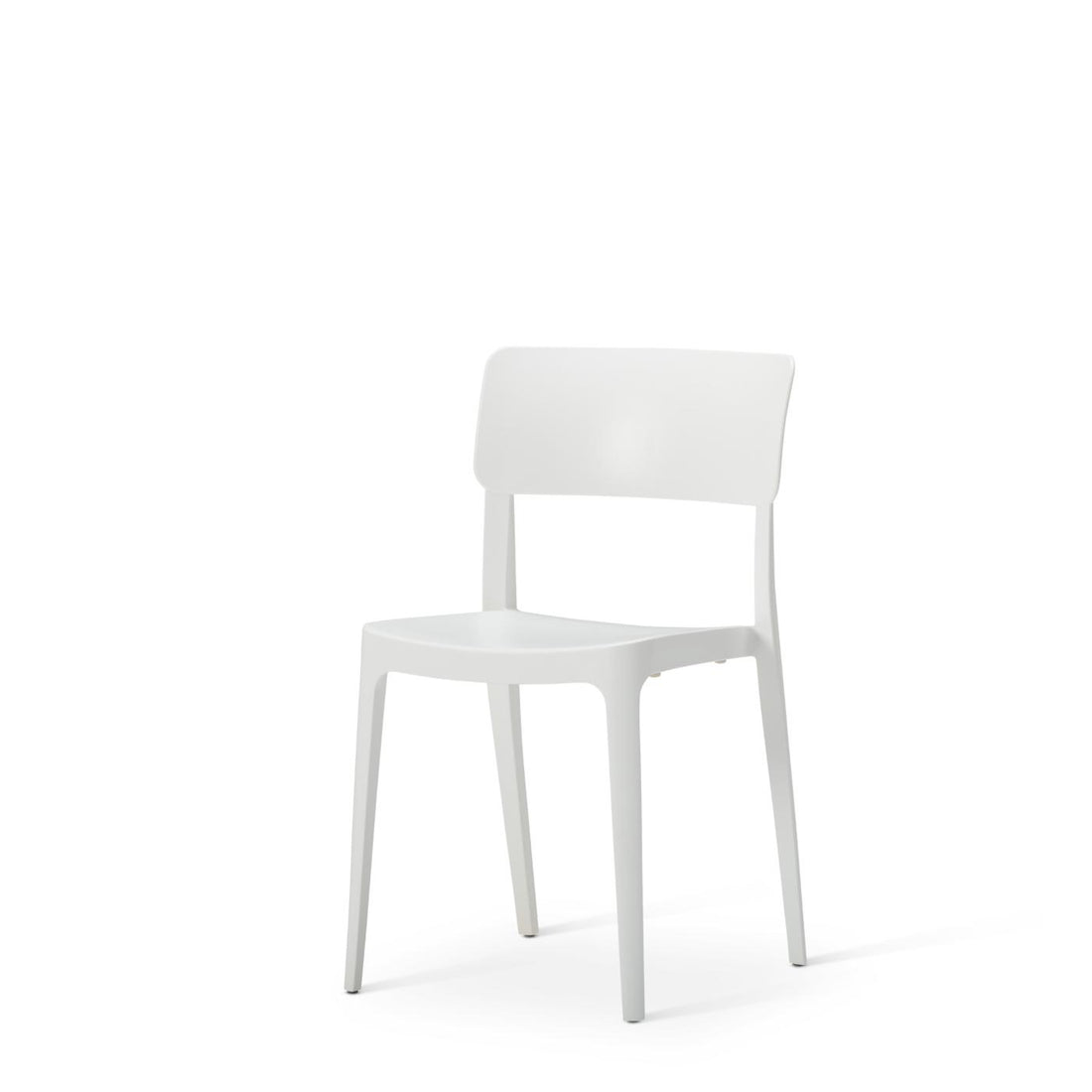 Viv Polypropylene Side Chair - White