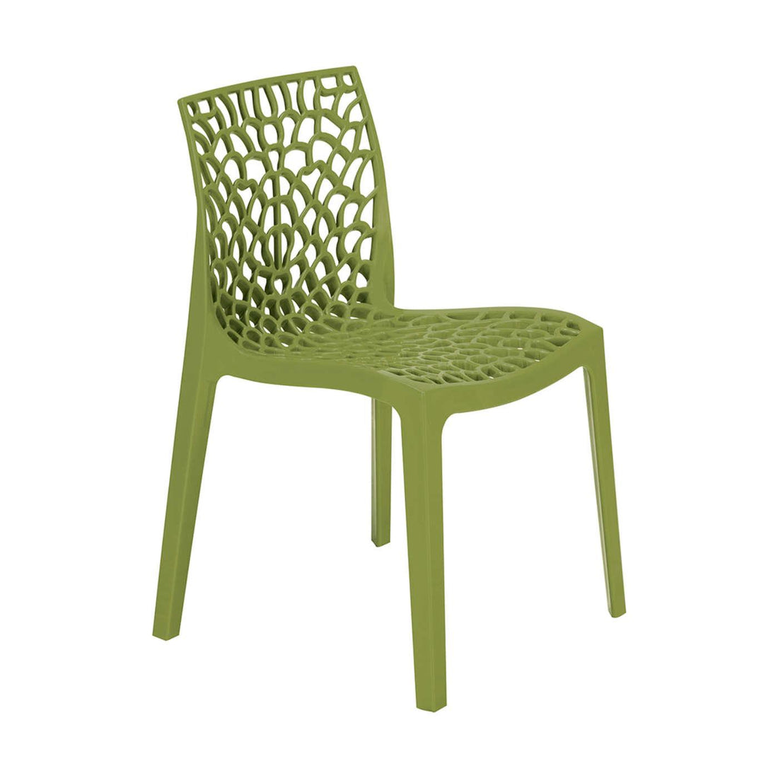 Willow Outdoor Side Chair - Anise Green