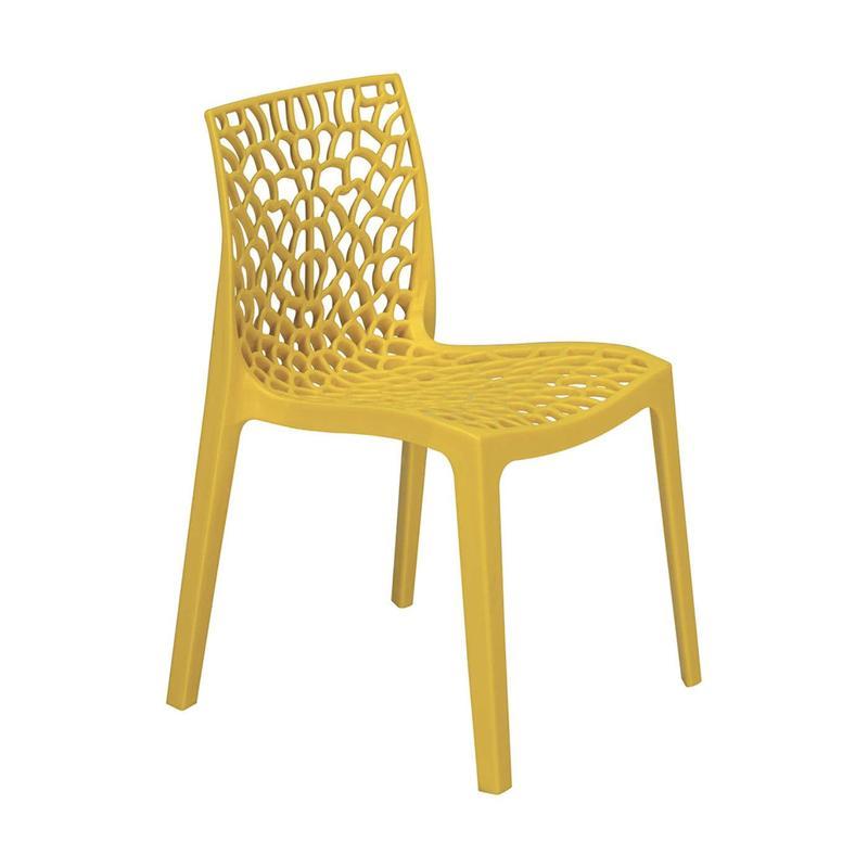 Willow Outdoor Side Chair - Yellow