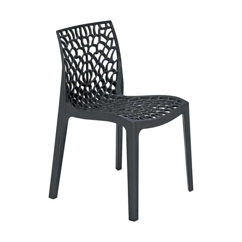 Willow Outdoor Side Chair - Anthracite