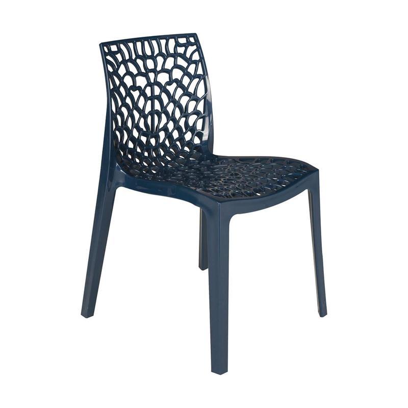 Willow Outdoor Side Chair - Petrol Blue