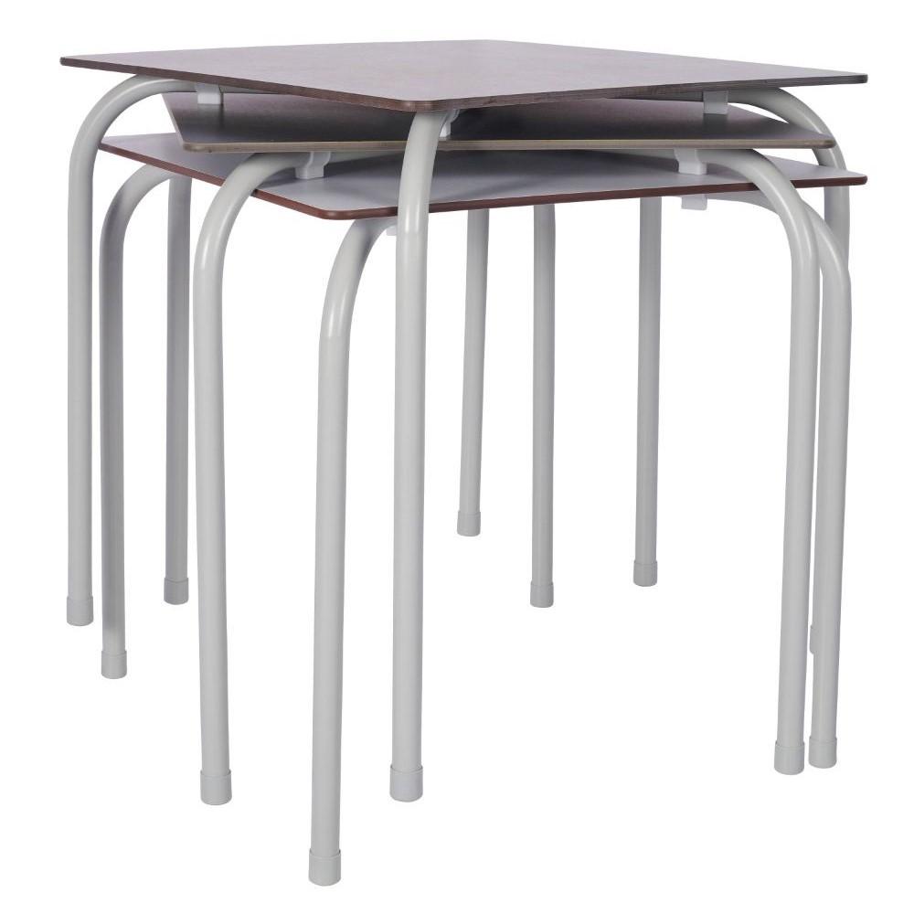 Winnie Table Grey Legs & Anthracite Top
