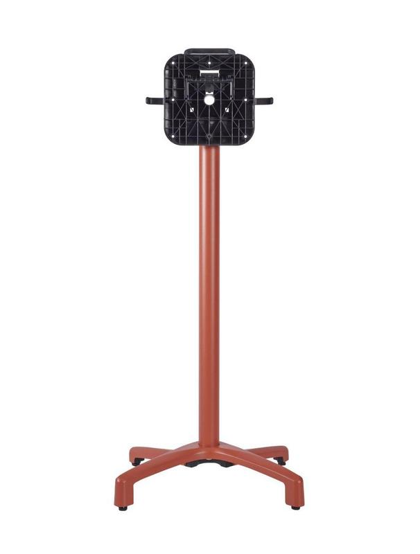 Delta Flip Top Base - Cooper Brown - Poseur Height - main image
