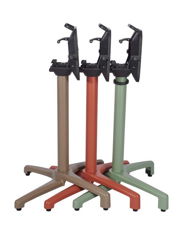 Delta Flip Top Base - Green - Dining Height - main image