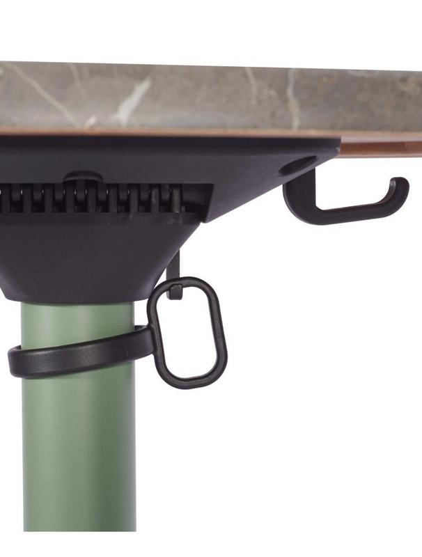 Delta Flip Top Base - Green - Poseur Height - main image