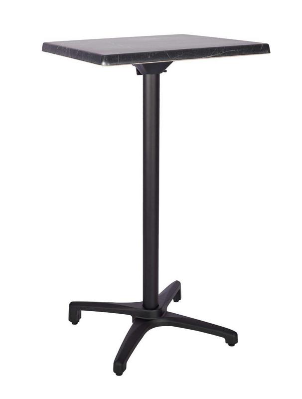 Delta Flip Top Base - Black - Poseur Height - main image