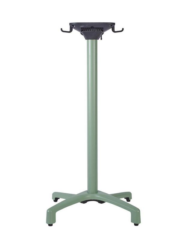 Delta Flip Top Base - Green - Poseur Height - main image