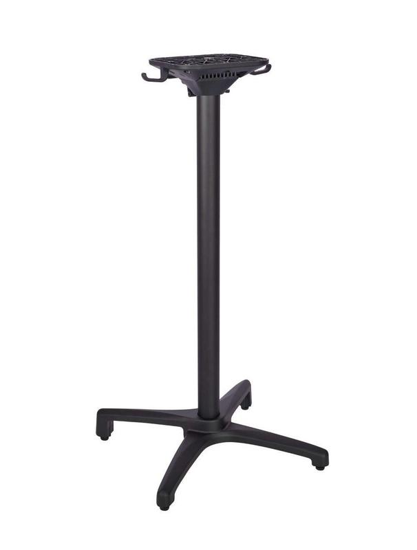 Delta Flip Top Base - Black - Poseur Height - main image