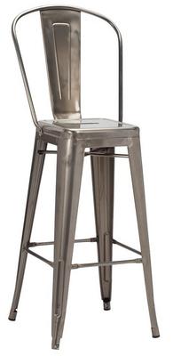 Poppy Highchair with Back Section (Gun Metal Grey)